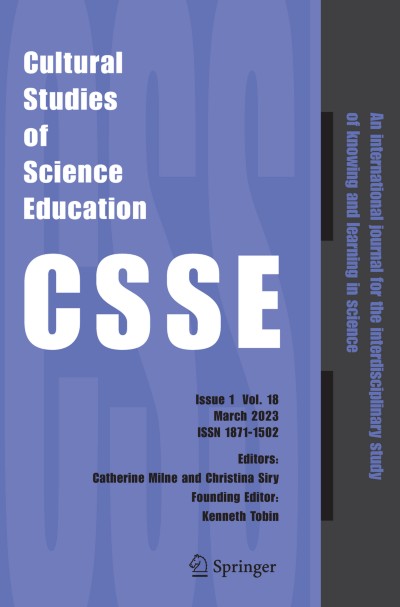 Cultural Studies of Science Education 1/2023