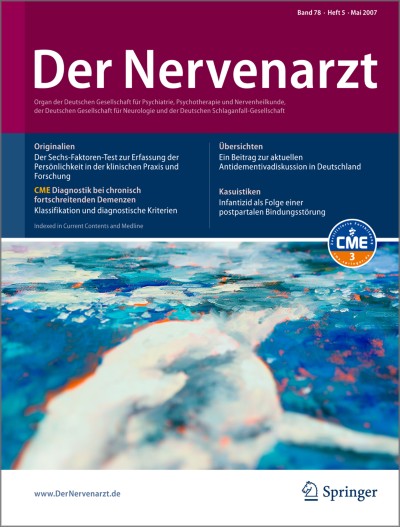 Der Nervenarzt 5/2007