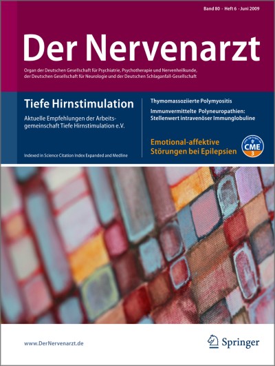 Der Nervenarzt 6/2009