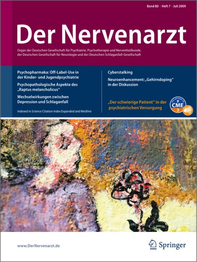 Link zu Zeitschrift Der Nervenarzt