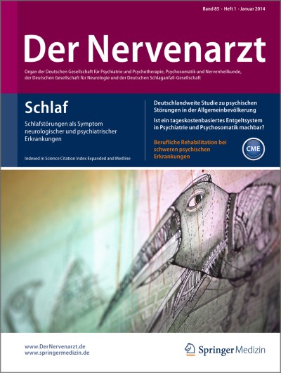 Der Nervenarzt 1/2014