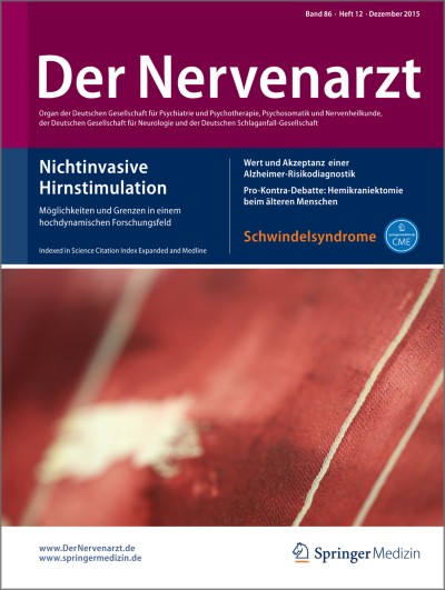 Der Nervenarzt 12/2015
