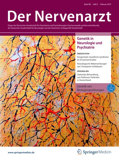 Link zu Zeitschrift Der Nervenarzt