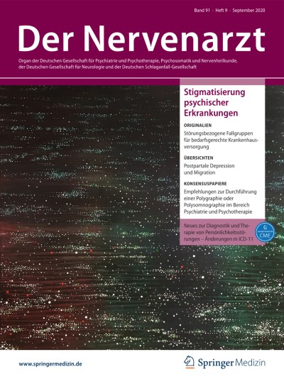 Der Nervenarzt 9/2020