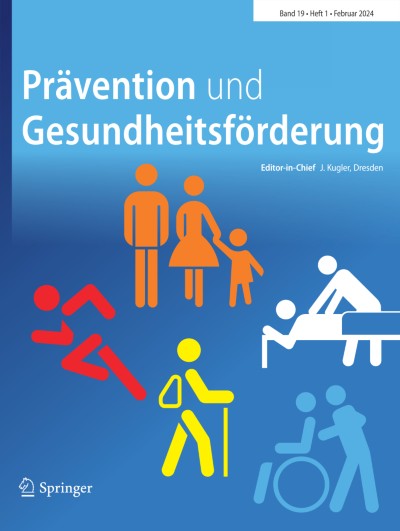 Prävention und Gesundheitsförderung 1/2024