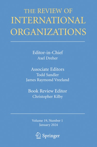 The Review of International Organizations 1/2024