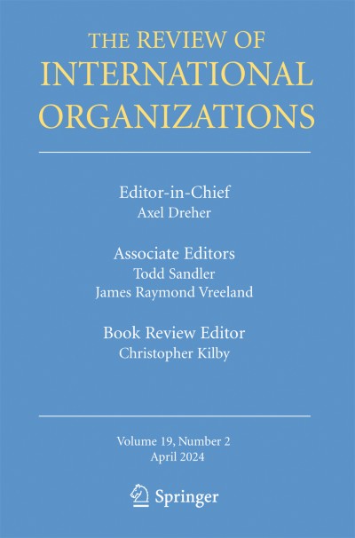 The Review of International Organizations 2/2024