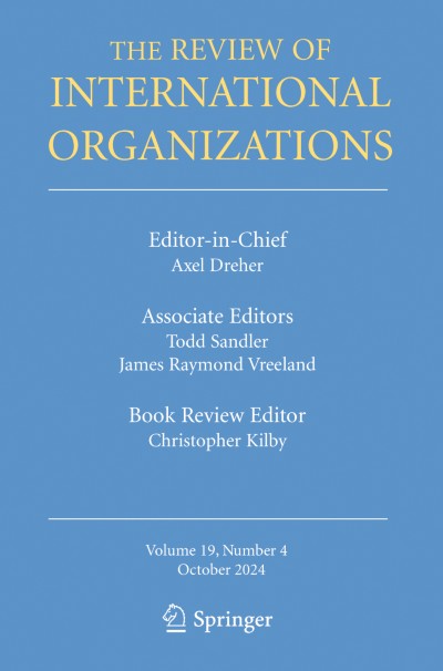 The Review of International Organizations 4/2024