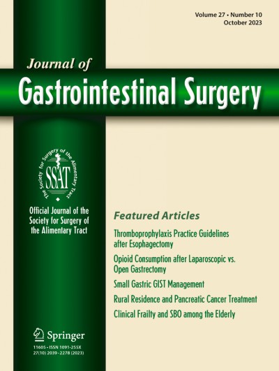 Journal of Gastrointestinal Surgery 10/2023