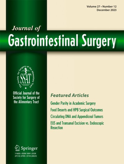 Journal of Gastrointestinal Surgery 12/2023