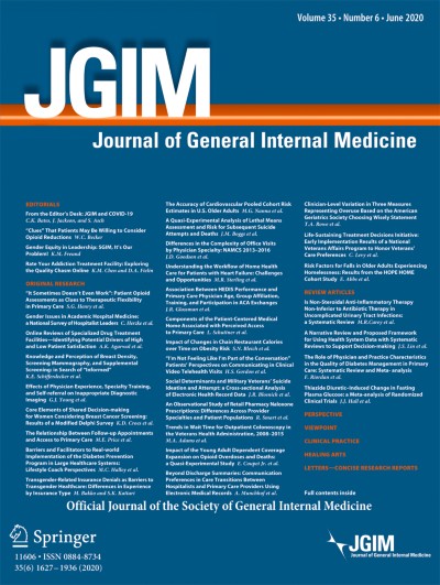 Link zu Zeitschrift Journal of General Internal Medicine