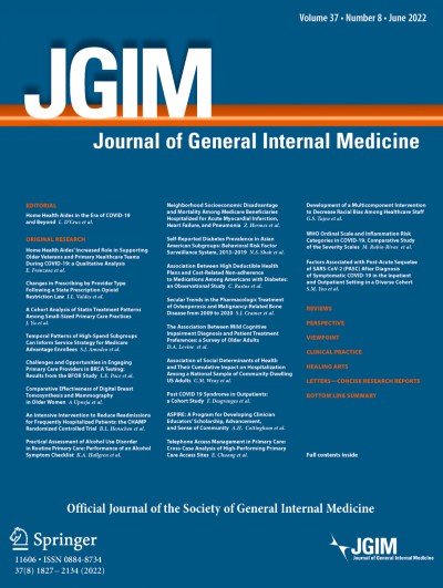 Link zu Zeitschrift Journal of General Internal Medicine