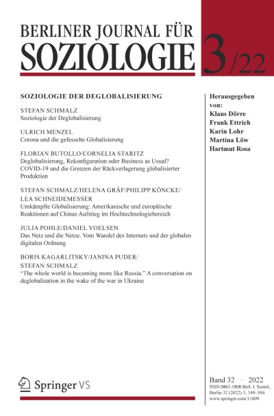 Berliner Journal für Soziologie 3/2022