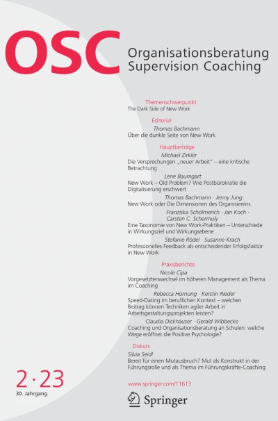 Organisationsberatung, Supervision, Coaching 2/2023