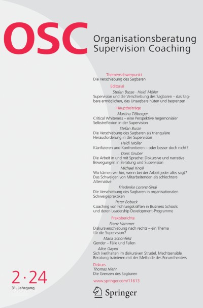 Organisationsberatung, Supervision, Coaching 2/2024