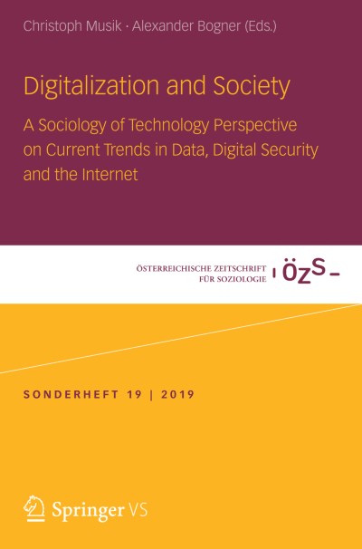 Österreichische Zeitschrift für Soziologie 1/2019