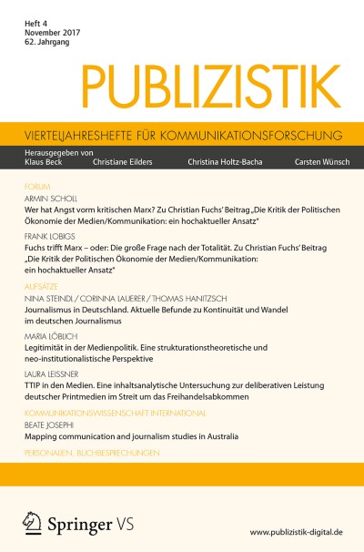 Publizistik 4/2017