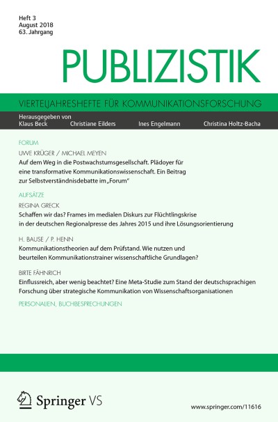Publizistik 3/2018