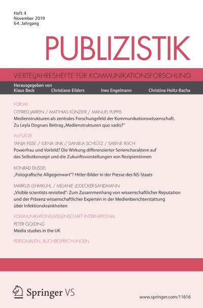 Publizistik 4/2019