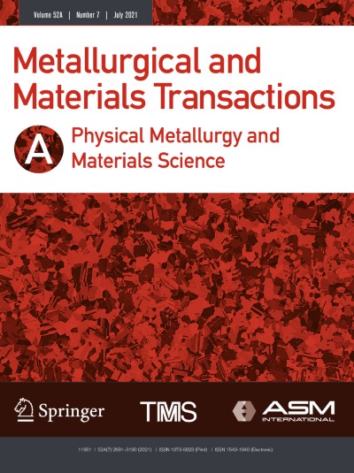 Metallurgical and Materials Transactions A 7/2021