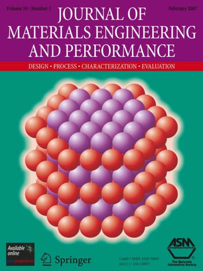 Journal of Materials Engineering and Performance 1/2007
