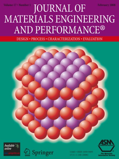 Journal of Materials Engineering and Performance 1/2008
