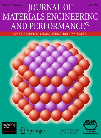Journal of Materials Engineering and Performance 3/2010