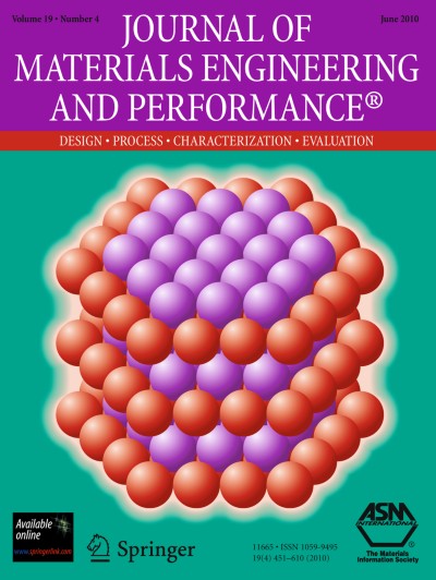 Journal of Materials Engineering and Performance 4/2010