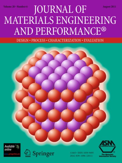 Journal of Materials Engineering and Performance 6/2011