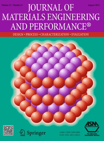 Journal of Materials Engineering and Performance 8/2012