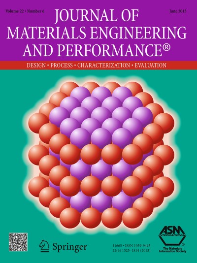 Journal of Materials Engineering and Performance 6/2013