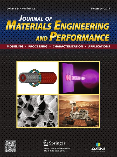 Journal of Materials Engineering and Performance 12/2015