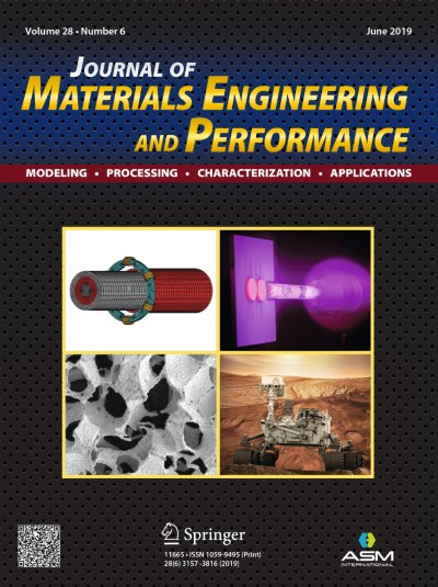Journal of Materials Engineering and Performance 6/2019