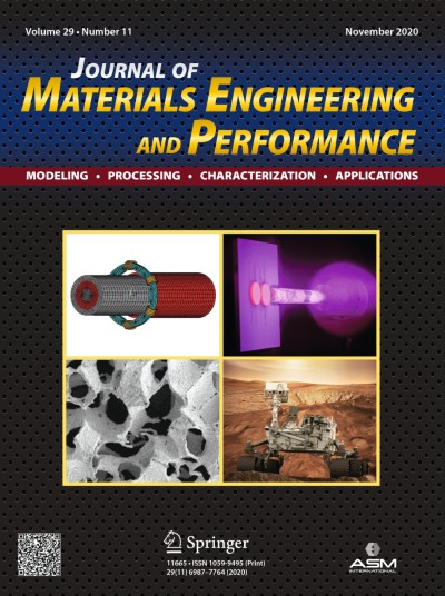 Journal of Materials Engineering and Performance 11/2020