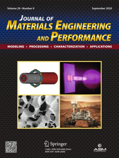 Journal of Materials Engineering and Performance 9/2020