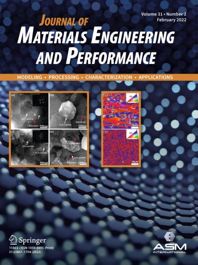 Journal of Materials Engineering and Performance 2/2022