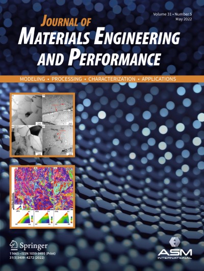 Journal of Materials Engineering and Performance 5/2022