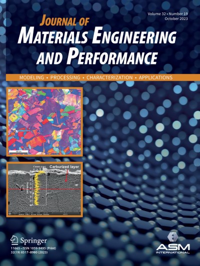 Journal of Materials Engineering and Performance 19/2023