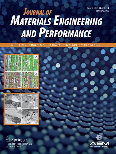 Journal of Materials Engineering and Performance 1/2023