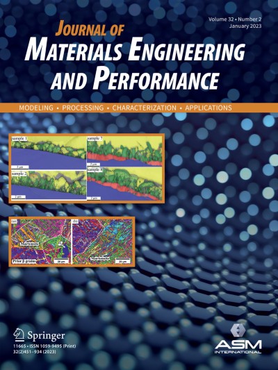 Journal of Materials Engineering and Performance 2/2023
