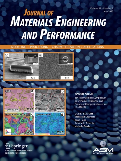 Journal of Materials Engineering and Performance 9/2023