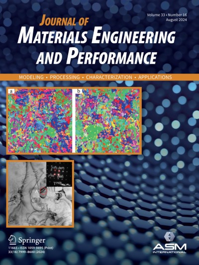 Journal of Materials Engineering and Performance 16/2024