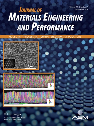 Journal of Materials Engineering and Performance 17/2024