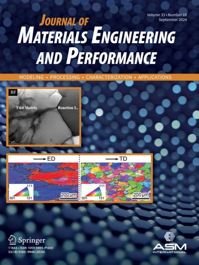 Journal of Materials Engineering and Performance 
