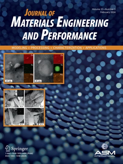 Journal of Materials Engineering and Performance 3/2024
