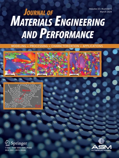 Journal of Materials Engineering and Performance 5/2024
