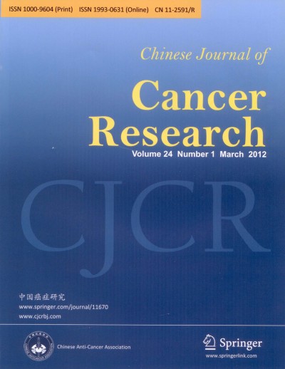 Chinese Journal of Cancer Research 1/2012