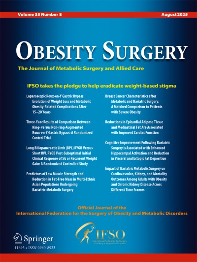 Obesity Surgery 8/2025
