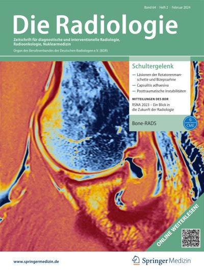 Link zu Zeitschrift Die Radiologie