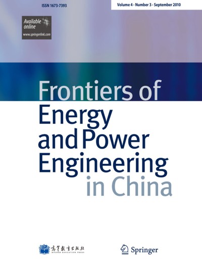 Frontiers in Energy 3/2010